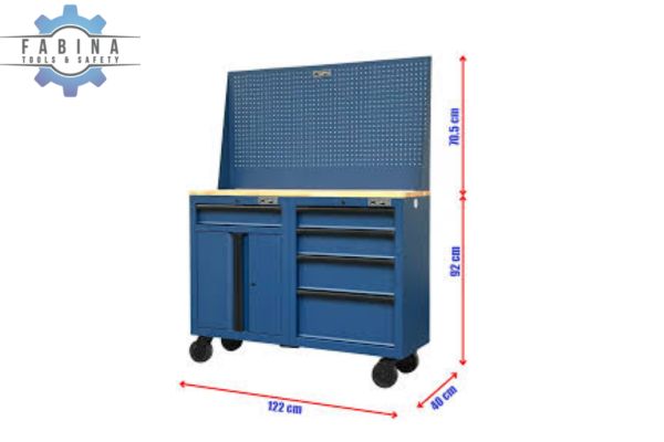 Tủ dụng cụ CSPS 122cm đủ rộng để dùng lâu mà không thấy chật